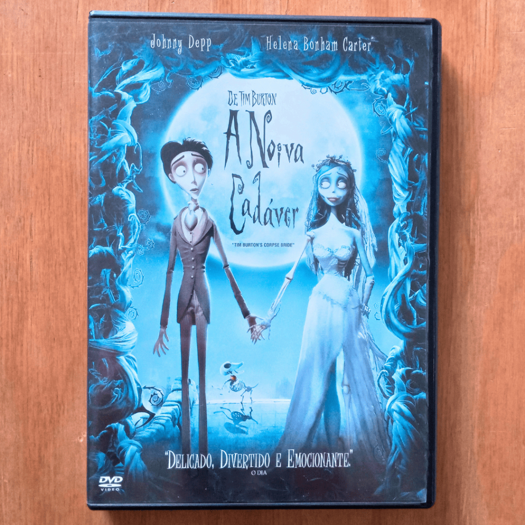 DVD A Noiva Cadáver Original Filme de Tim Burton Johnny Depp Coleção