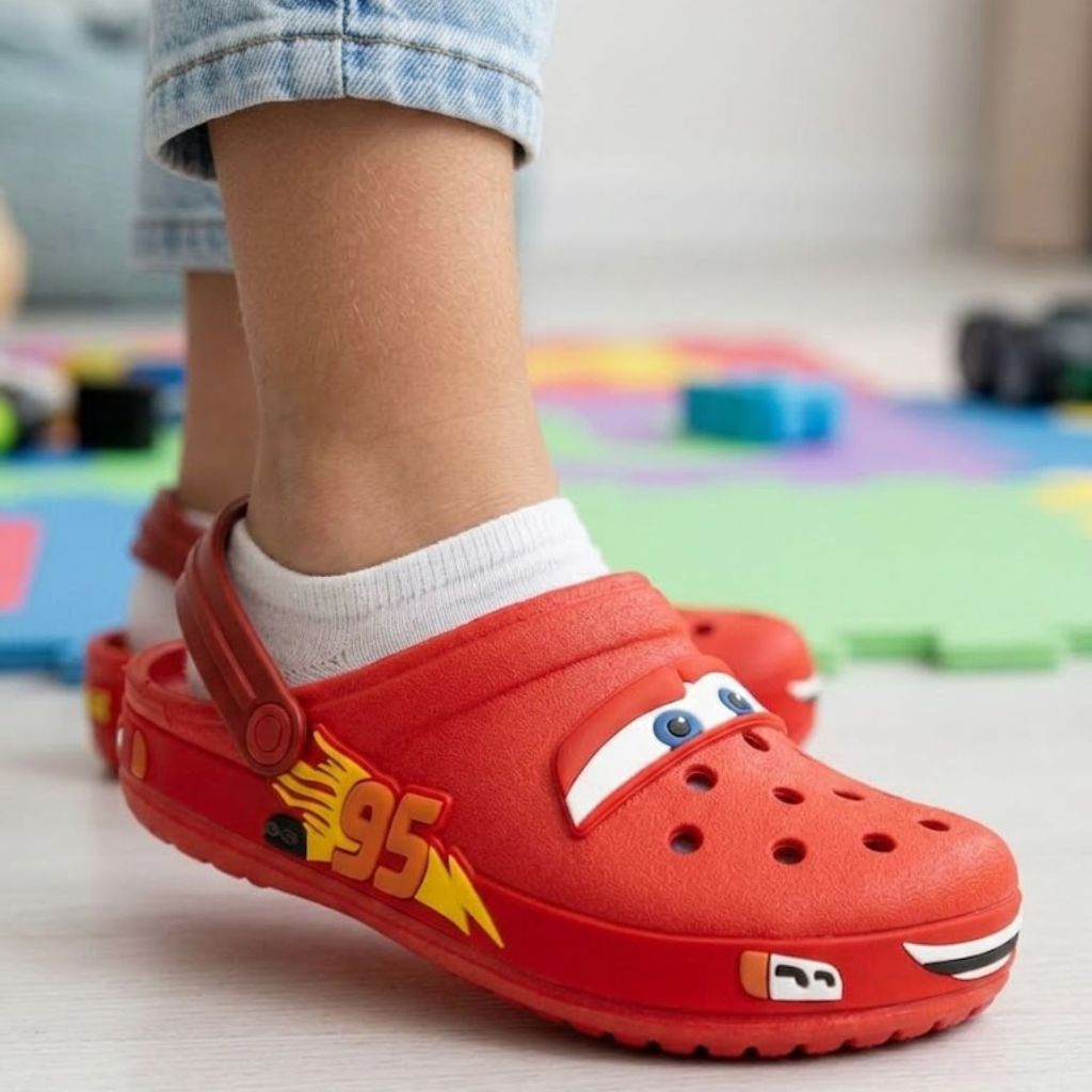 Babuche Infantil Masculino Confortável Carros Criança Menina Promoção Compre Já