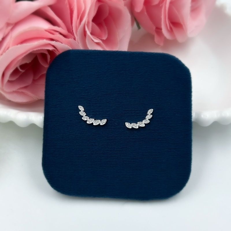 Brinco Earcuff de Prata 925 Navete