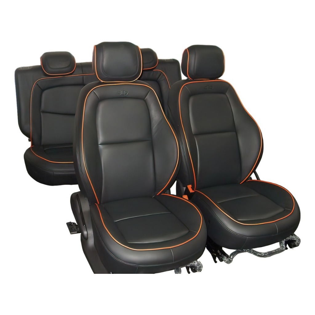 Capa Banco Carro Couro Prisma Onix 2013 Á 2022 Kit Completo Sob Medida Impermeável