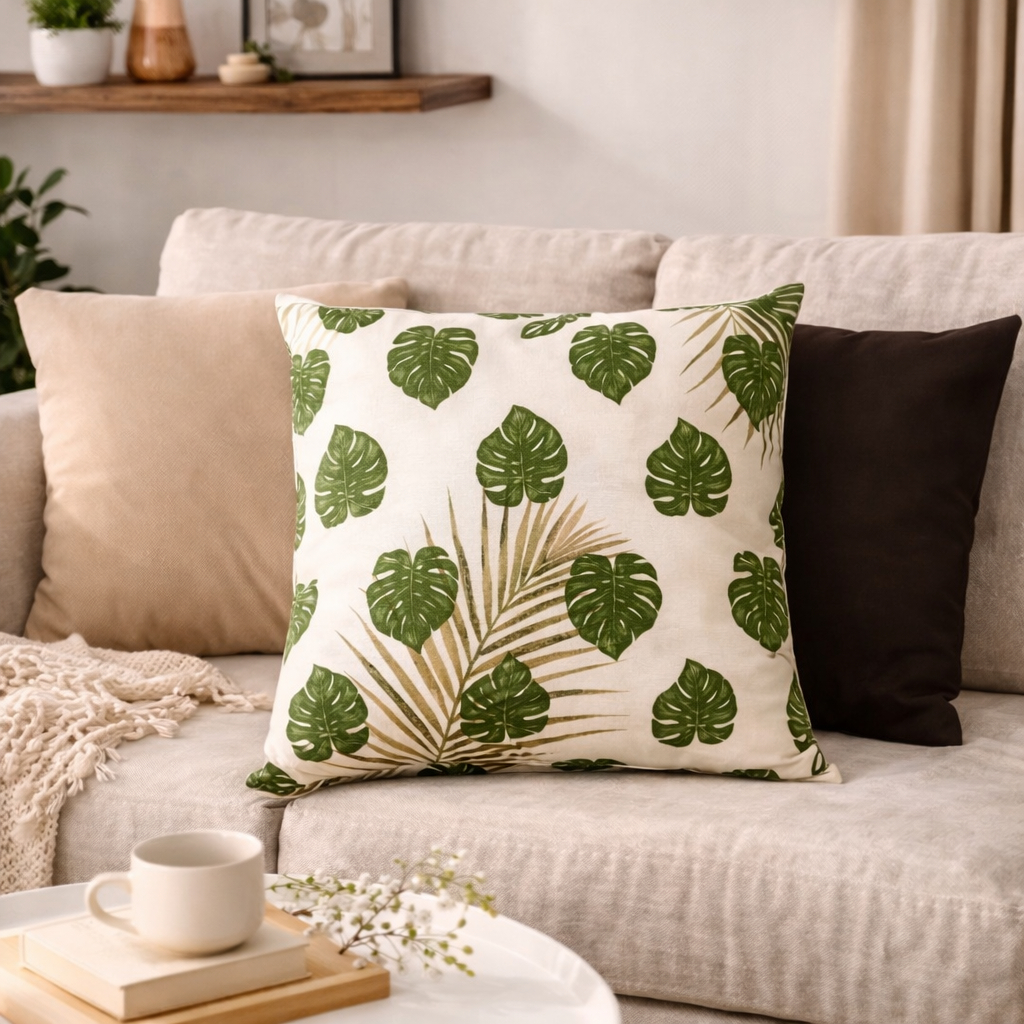 Almofada Grande 60x60 Com Refil Semi Impermeável Decorativa Premium Super Macia Sofá Sala Luxo