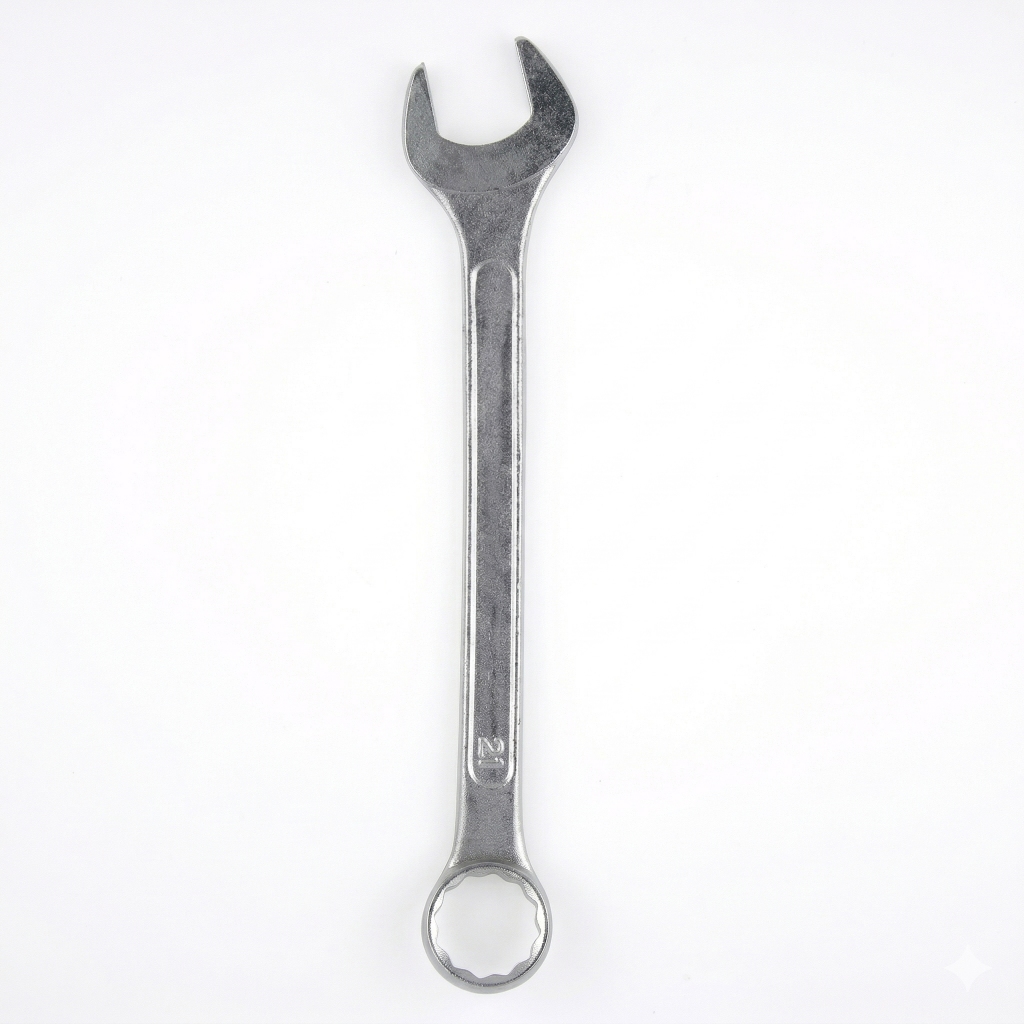 Chave Combinada 21mm Starfer Aço Resistente Profissional Alta Durabilidade Mecânica Oficina