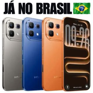 Celular Infinix Note 60 Pro 5G 256GB/8GB RAM Snapdragon 7s Gen 4 Versão Global Bateria 6000mAh