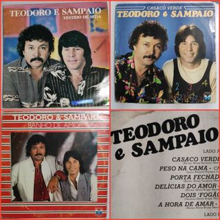 LP Teodoro & Sampaio - Discografia | Disco de Vinil Teodoro e Sampaio | Sertanejo