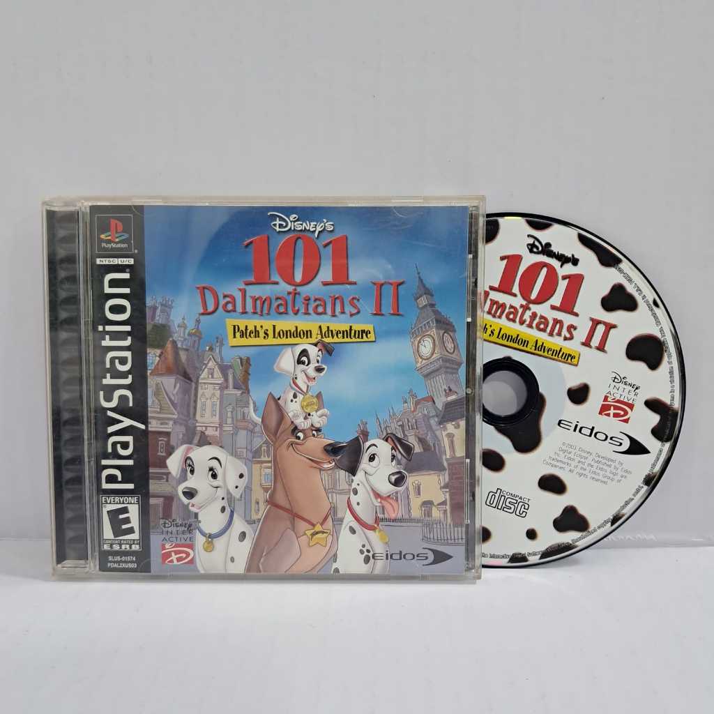 Jogo Original PlayStation 1 Disney's 101 Dalmatians II - Patch's London Adventure