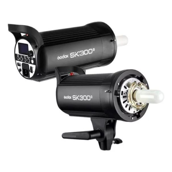FLASH GODOX PARA ESTÚDIO SK300II  110V E 220V Novo e original.