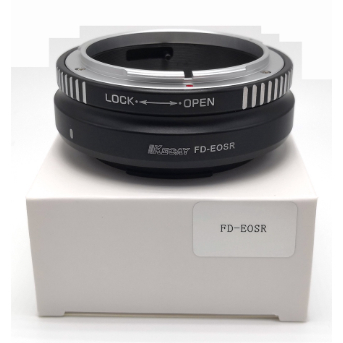 Adaptador de Lente Kecay FD-EOS R – Canon FD/FL para EOS R