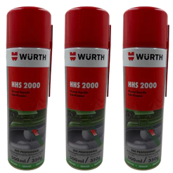 Graxa Spray Liquida 200ml Wurth HSS2000 Lubrificante Industrial de alta perfomance