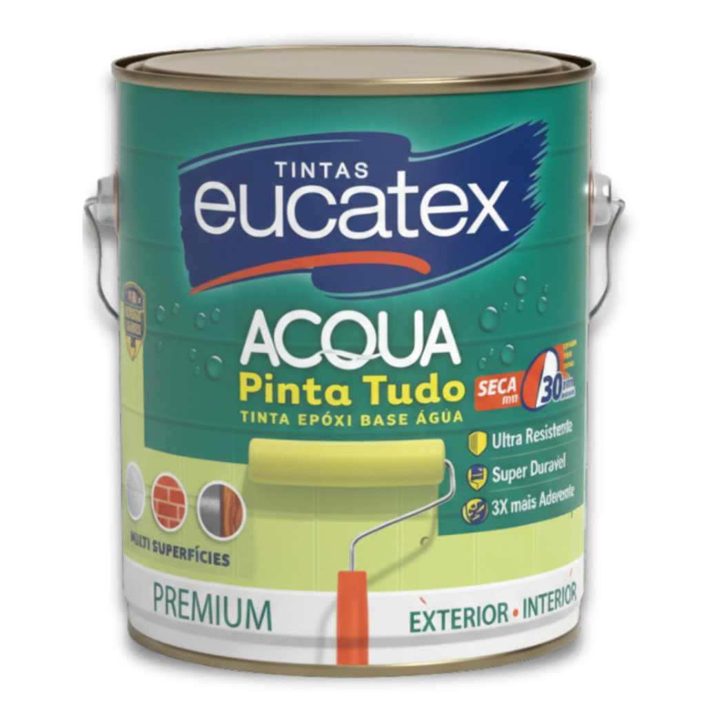TINTA EPÓXI BASE ÁGUA EUCATEX BRANCO 3,6lt