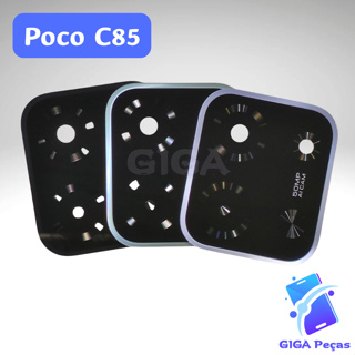 Lente Câmera Traseira Vidro Compatível Poco C85 em Oferta na Shopee