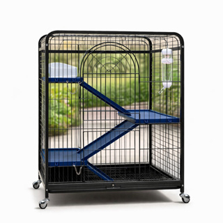 Gaiola Grande Multi Niveis com Rampas e Bandejas para Roedores - Ideal para Chinchila e Porquinho da Índia em Oferta na Shopee