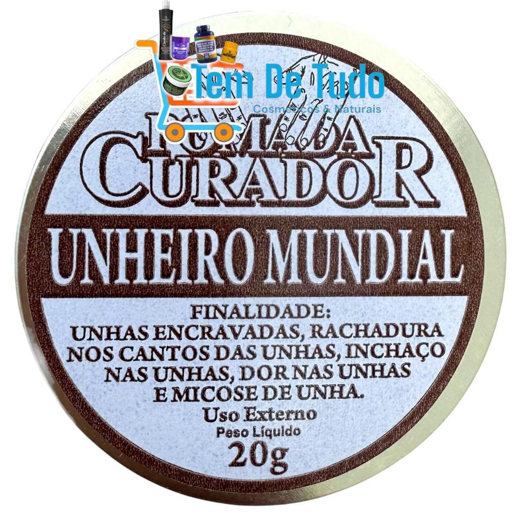 1x Pomada em Latinhas de Unheiro Mundial - 20g (cada)