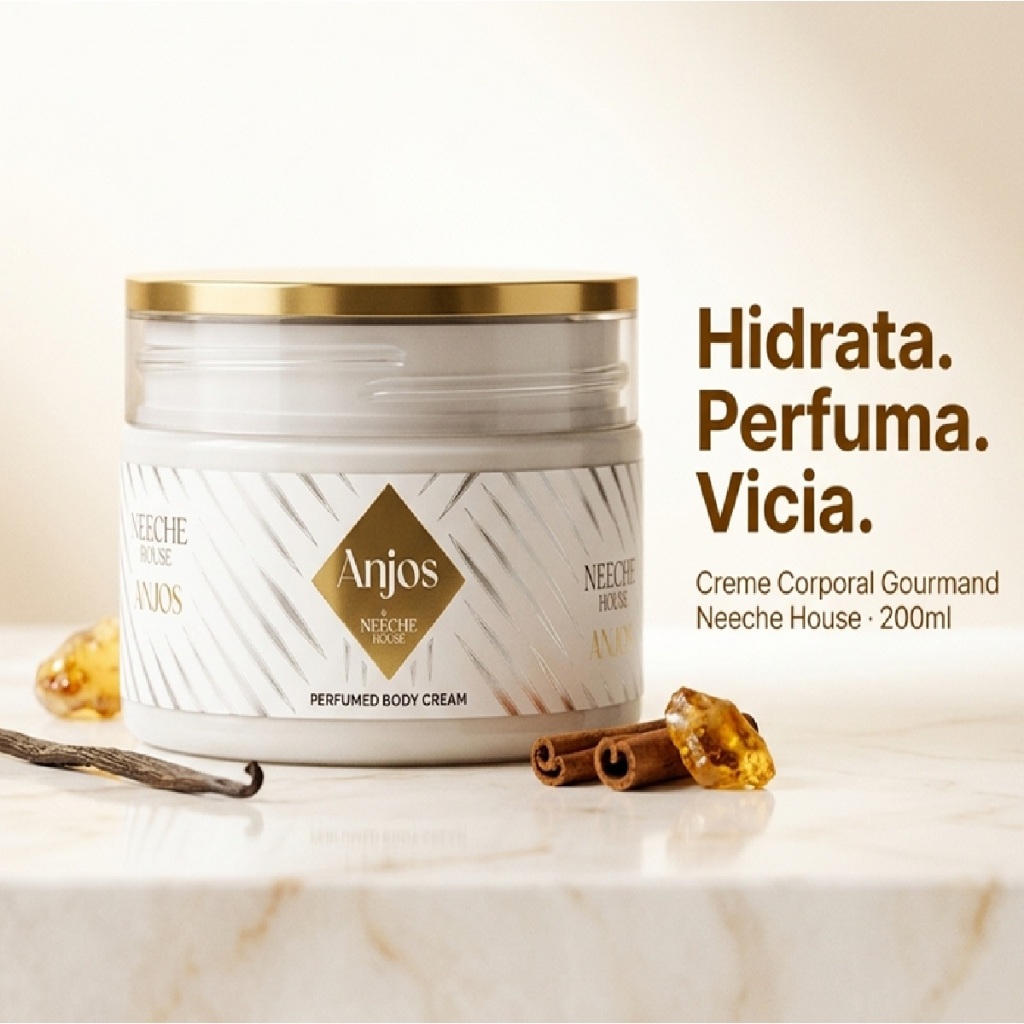 Creme Hidratante Perfumado Corporal Anjos Neeche House Alta Perfumaria 200ml