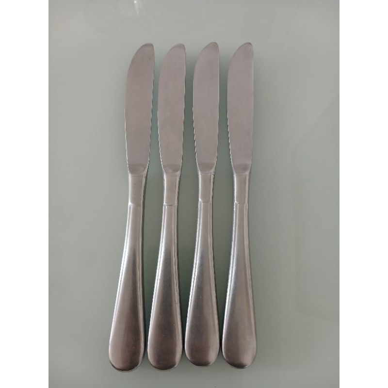 4 Facas em Inox Hércules para Reposição de faqueiro