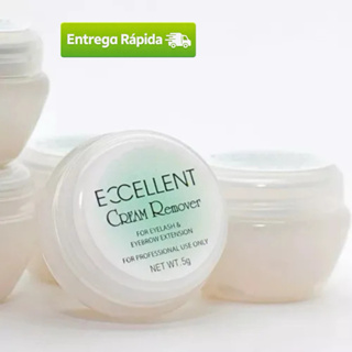 Removedor de Cílios Creme Excellent com ANVISA 5g em Oferta na Shopee