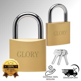 Cadeado Glory Resistente Para Armário Mala E Portão Varios Tamanhos