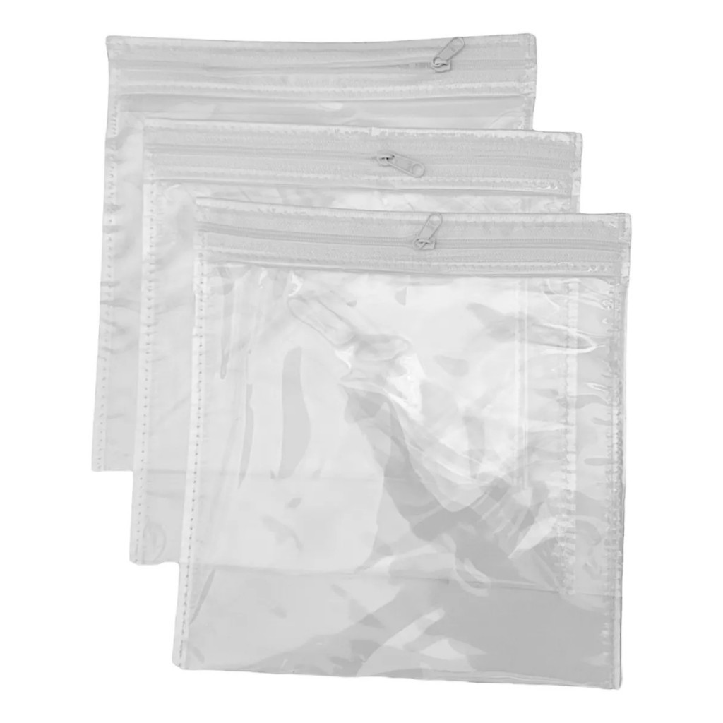 Kit 20 Saquinhos 20x20 C/zíper Para Biquíni/roupa Intima