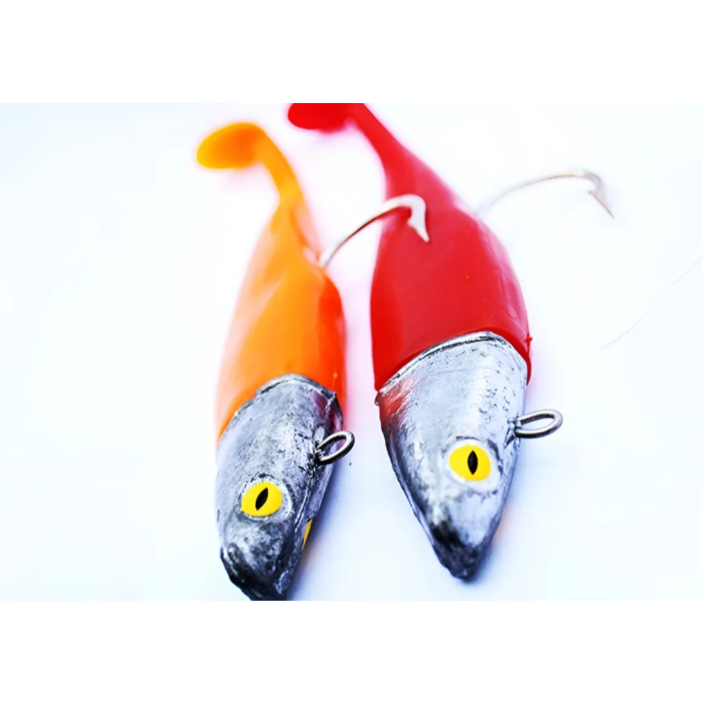 Isca Para Garoupa Shed Maximus Vermelho 32 Cm 380 Gramas