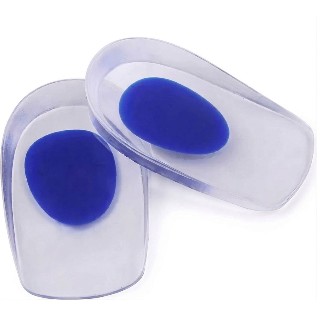 Calcanheira De Silicone Gel Para Esporão E Fascite Plantar Ortopédica Impacto e Dor