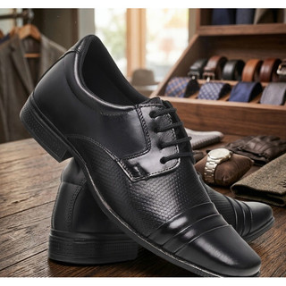 Sapato Social em Couro Legítimo – Luxo, Conforto e Solado Costurado!