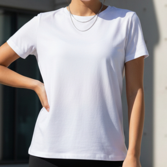 Camiseta Feminina UV 50+ Poliamida Básica Proteção Solar Casual Academia