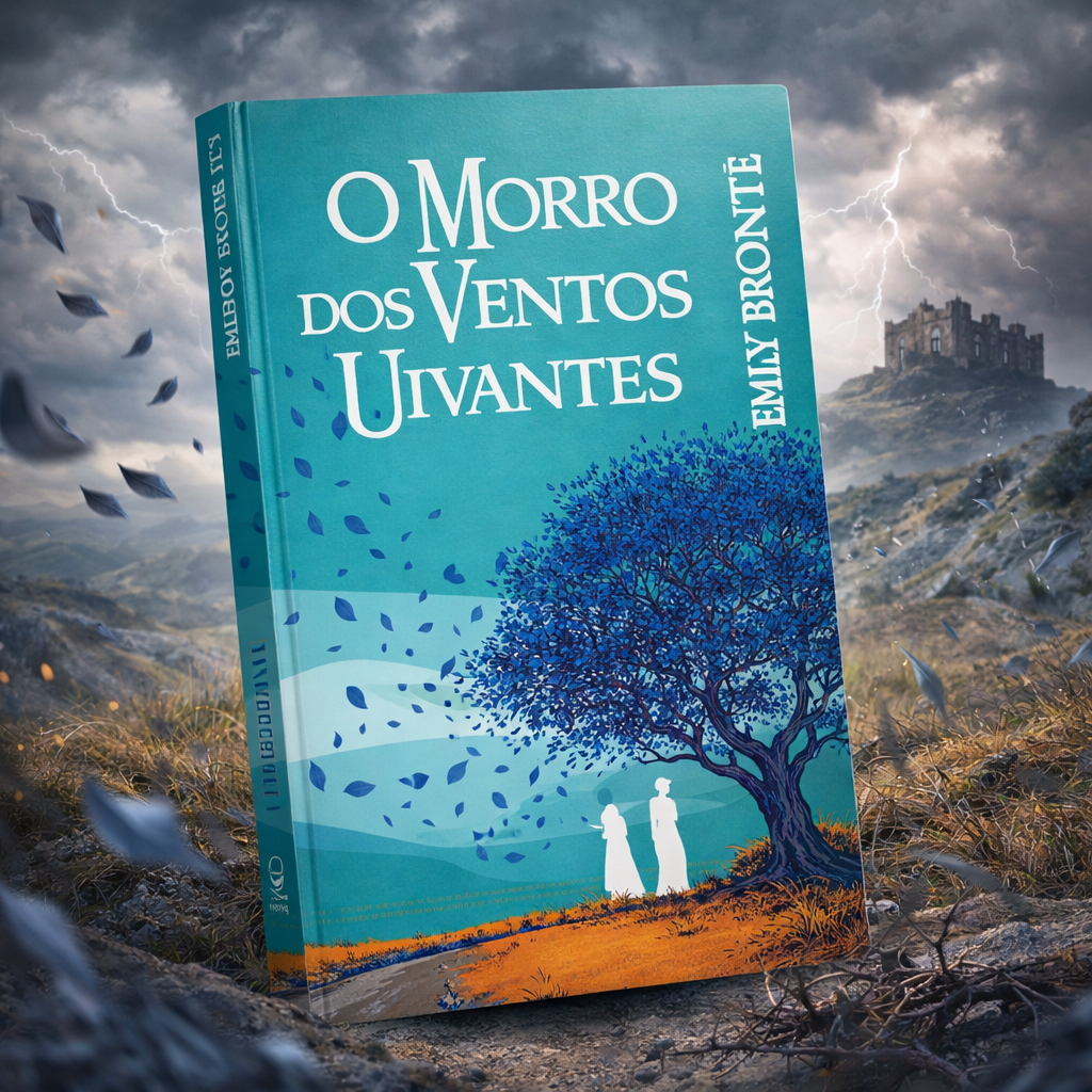 Livro O Morro Dos Ventos Uivantes Emily Brontë Romance Clássico