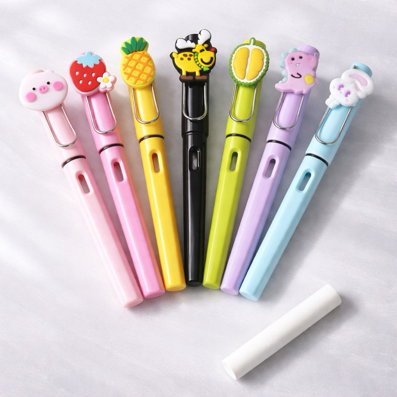KIT com 5 Lapiseiras Eternas Lapis eterno 0,5mm colorido colorir lapiseira infantil