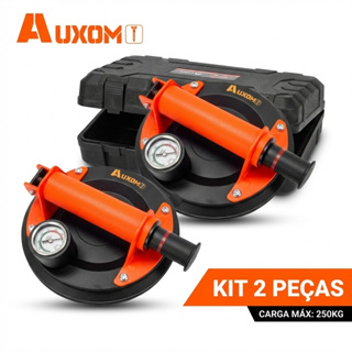 Kit 2 Ventosas Profissional A Vácuo AUXOM 250kg Para Porcelanato Vidro Mármore Com Maleta em Oferta na Shopee