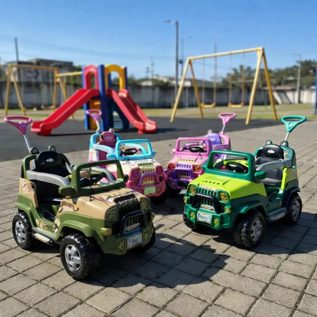 Carrinho de Passeio e Pedal Infantil Diipi- Calesita