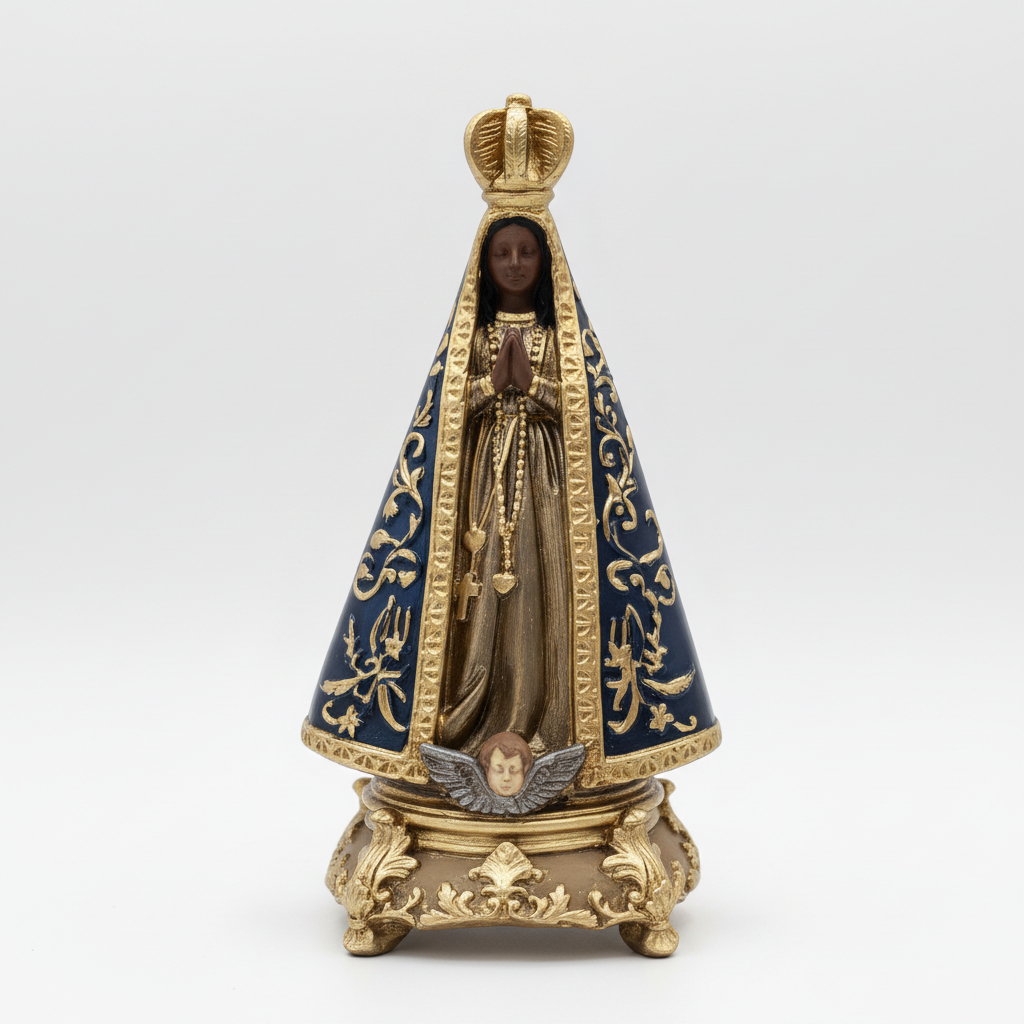 Imagem de Nossa Senhora Aparecida em Gesso