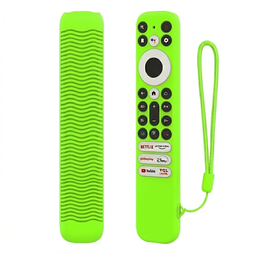 Capa de Silicone para Controle Remoto Tv TCL 4K RC902c Smart Universal à prova de quedas