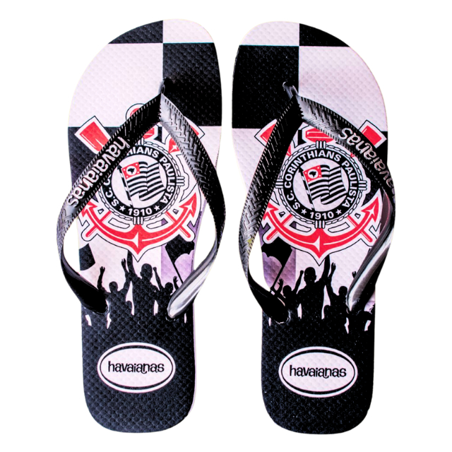 🖤⚽️ CHINELO DO CORINTHIANS – FIEL ATÉ NOS PÉS! ⚽️🖤 poderoso timão
