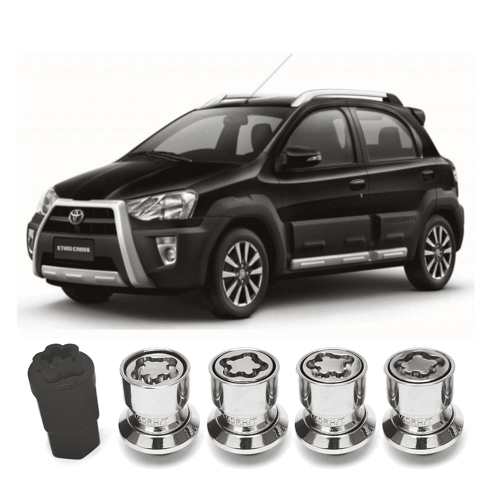Trava Parafuso Porca Antifurto De Roda Toyota Etios Todos