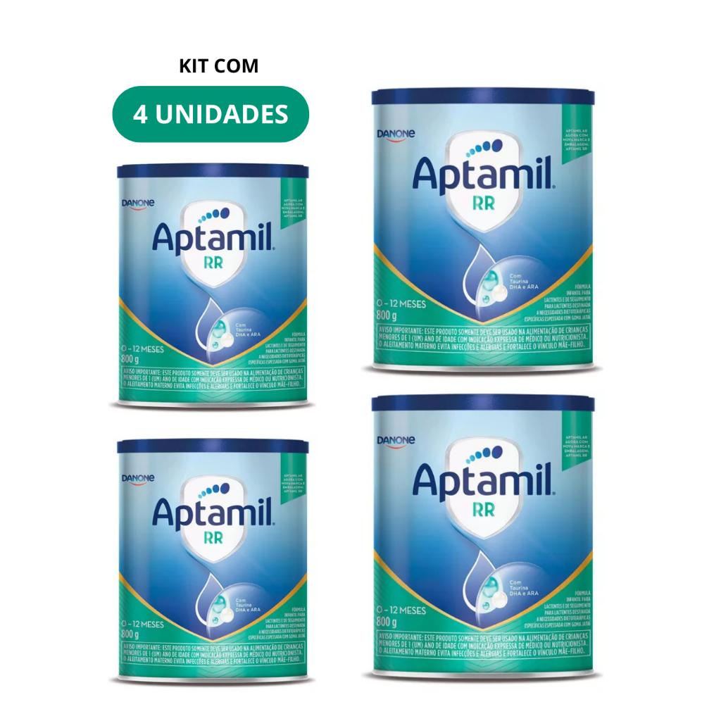 Aptamil RR 800g Kit c/4 und Danone