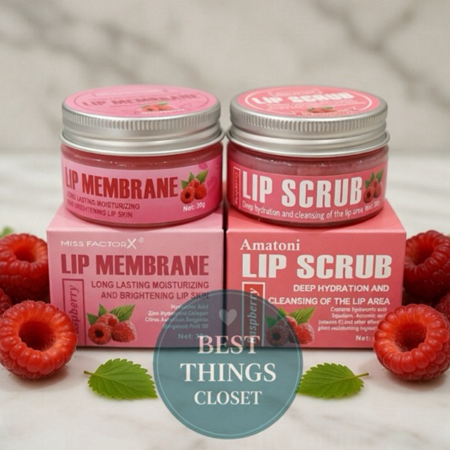 Esfoliante NUtritivo e Hidratante Labial | kit SPA Labial Bálsamo Labial e Esfoliação | Hidratação Lábios