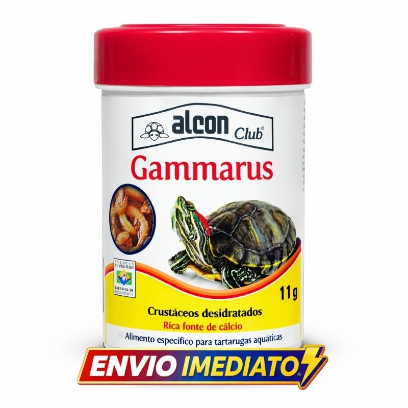Alcon club Gammarus 11 gr.- Alimento para tartaruga aquática - ENVIO IMEDIATO.