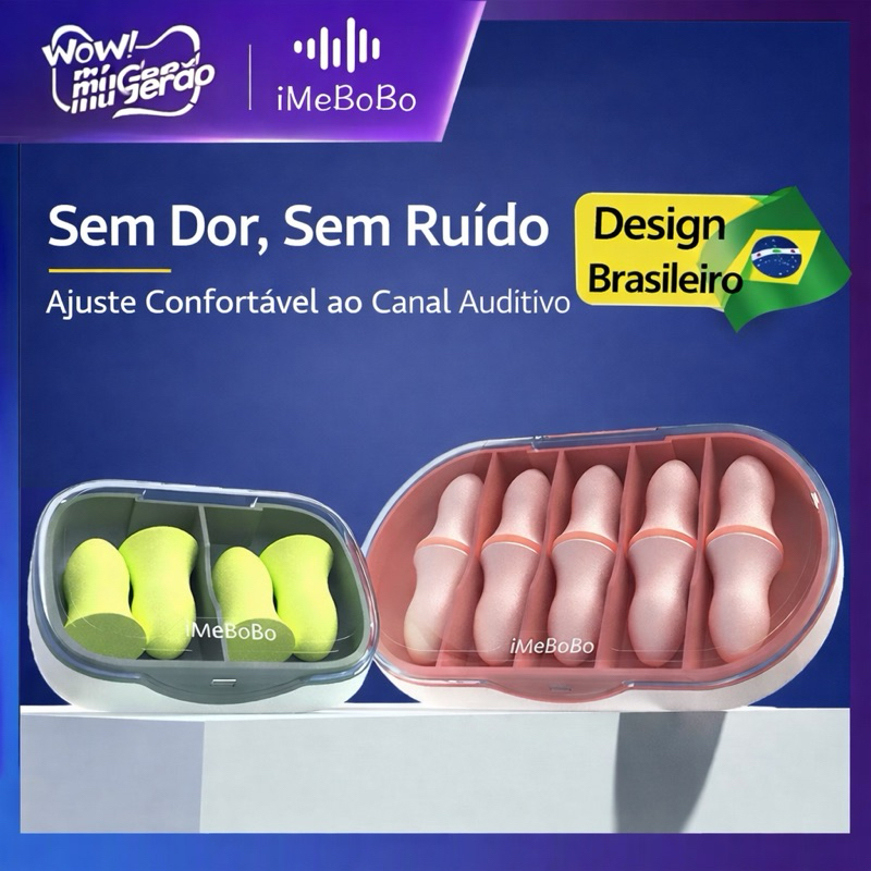 Tampões de ouvido Anti-ruído para dormitório, ferramenta super útil dedicada para dormir, super estudante