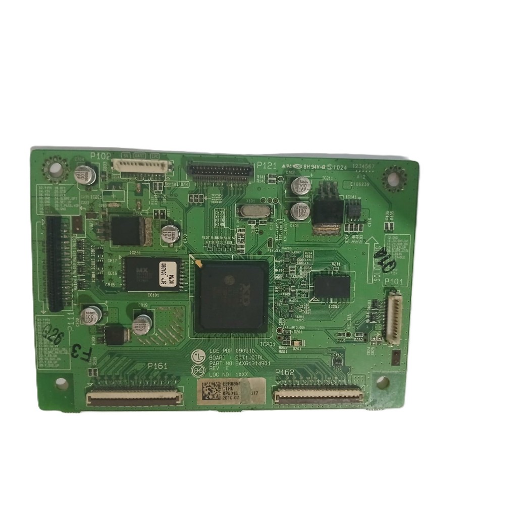 Placa Tcon LG Usada 50pj350 Ebr63549501 Eax61314901