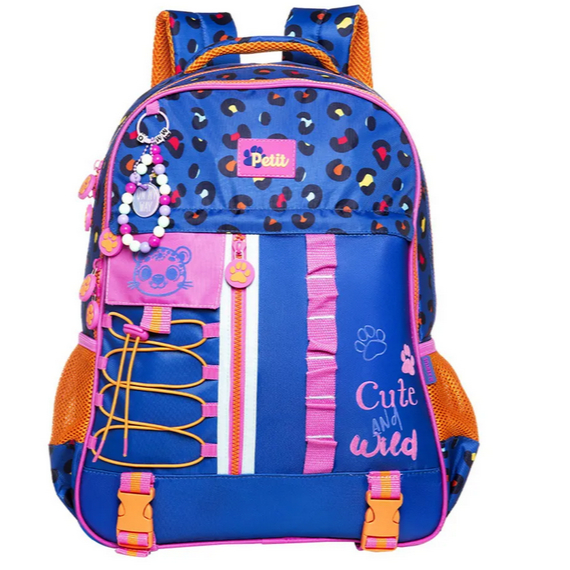 🎒 Mochila 17 Polegadas Tween Cute and Wild On My Way! Xeryus Escolar Costas Feminina Infantil