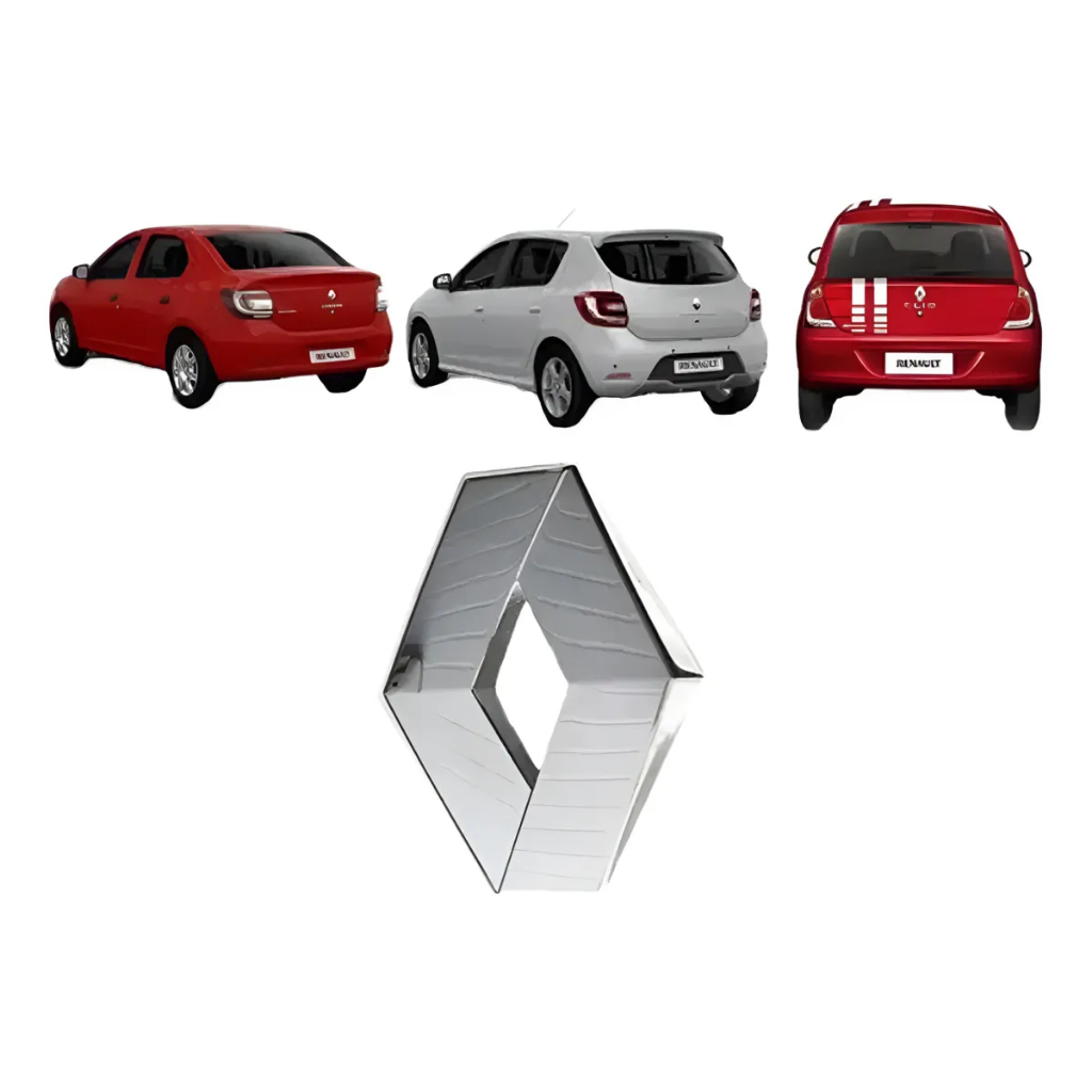 Emblema Genuino Original Renault Cromado Duster Logan Clio
