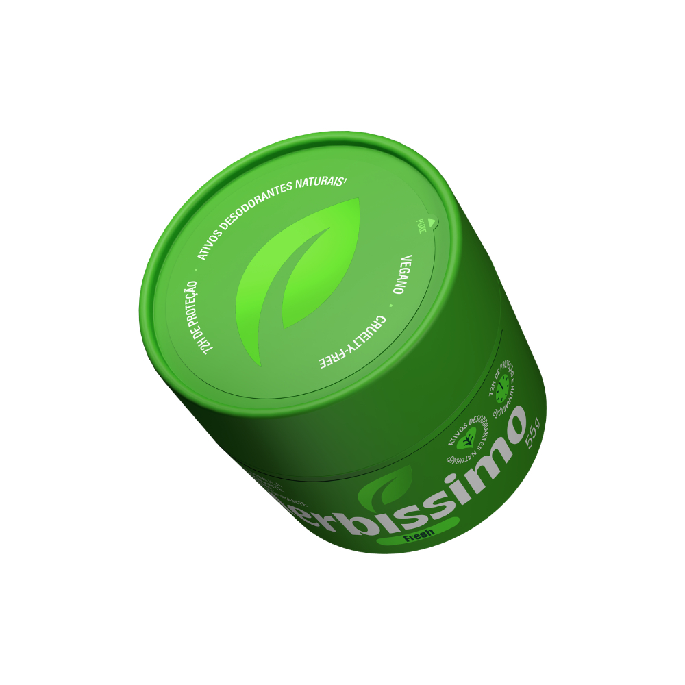 Kit Desodorante Em Creme Antitranspirante Herbíssimo Fresh 55g (3 unidades)