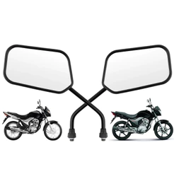 Retrovisor Compatível Cg Titan 150 Fan 2008/2013 Ks/es Par