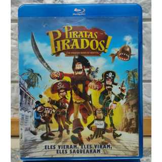 Blu-ray Filme Piratas Pirados Original Dublado Animação