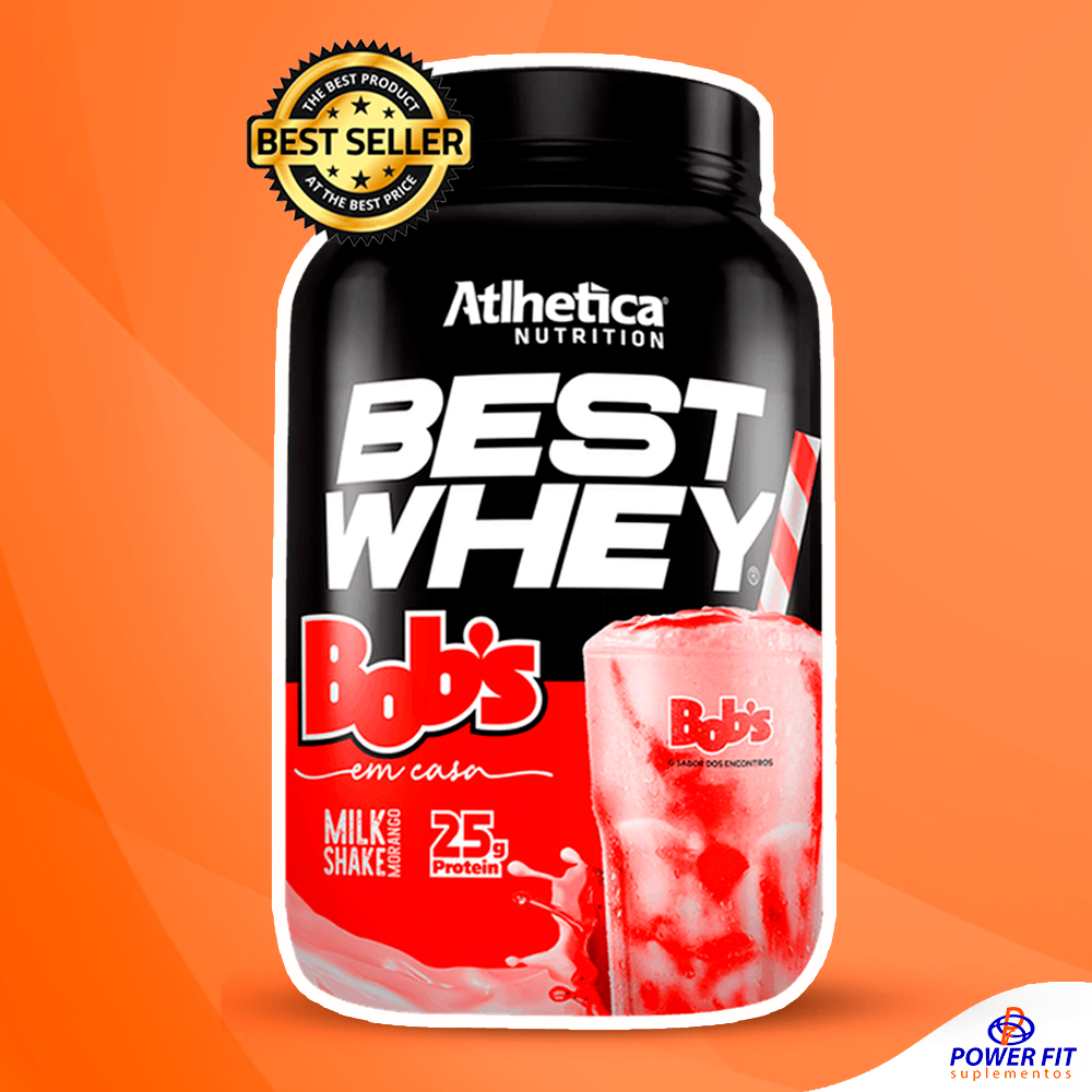 Best Whey Protein 100% Original 900g - Atlhetica Nutrition