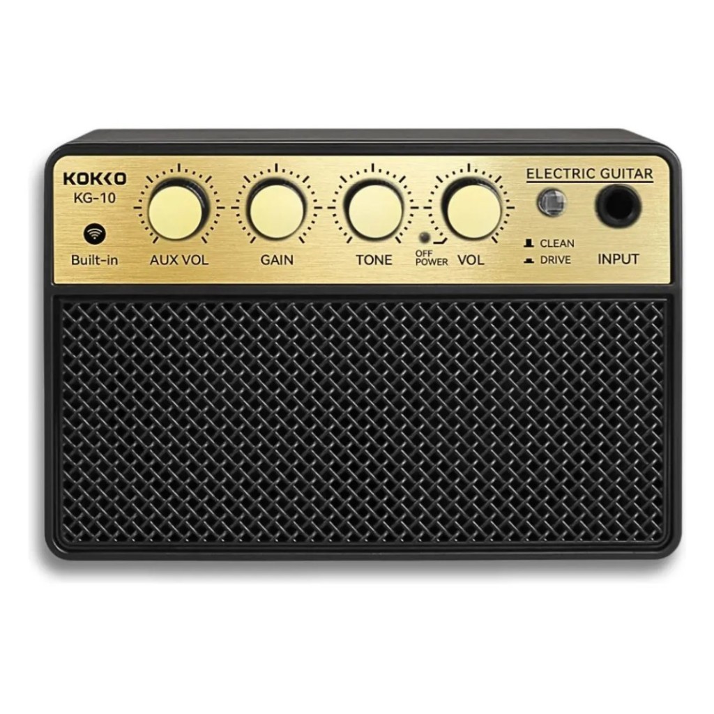 Mini Amplificador Guitarra Bluetooth Kokko KG-10 10W Portátil
