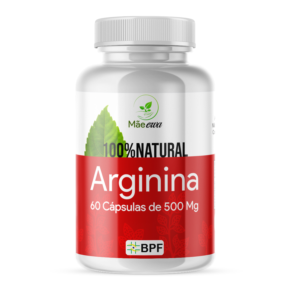 Kit 1,2 e 3 Potes de Arginina (L-arginina) Suporte para Energia e Disposição - 60 Cápsulas Por Frasco
