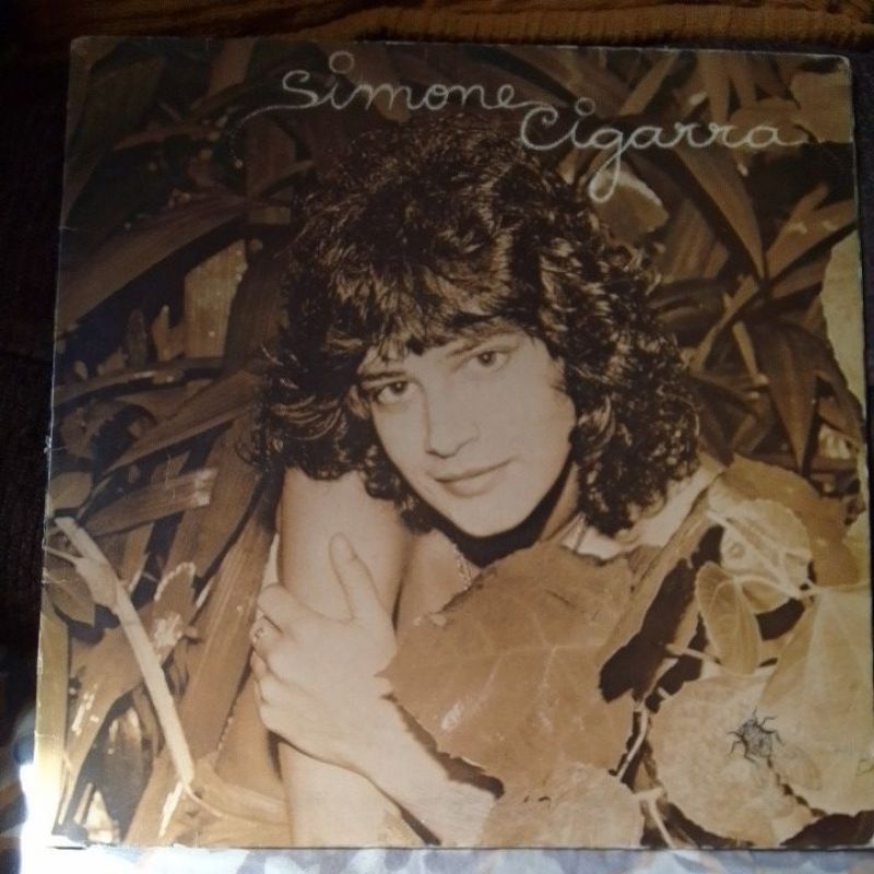 lp vinil - simone cigarra com encarte autografado