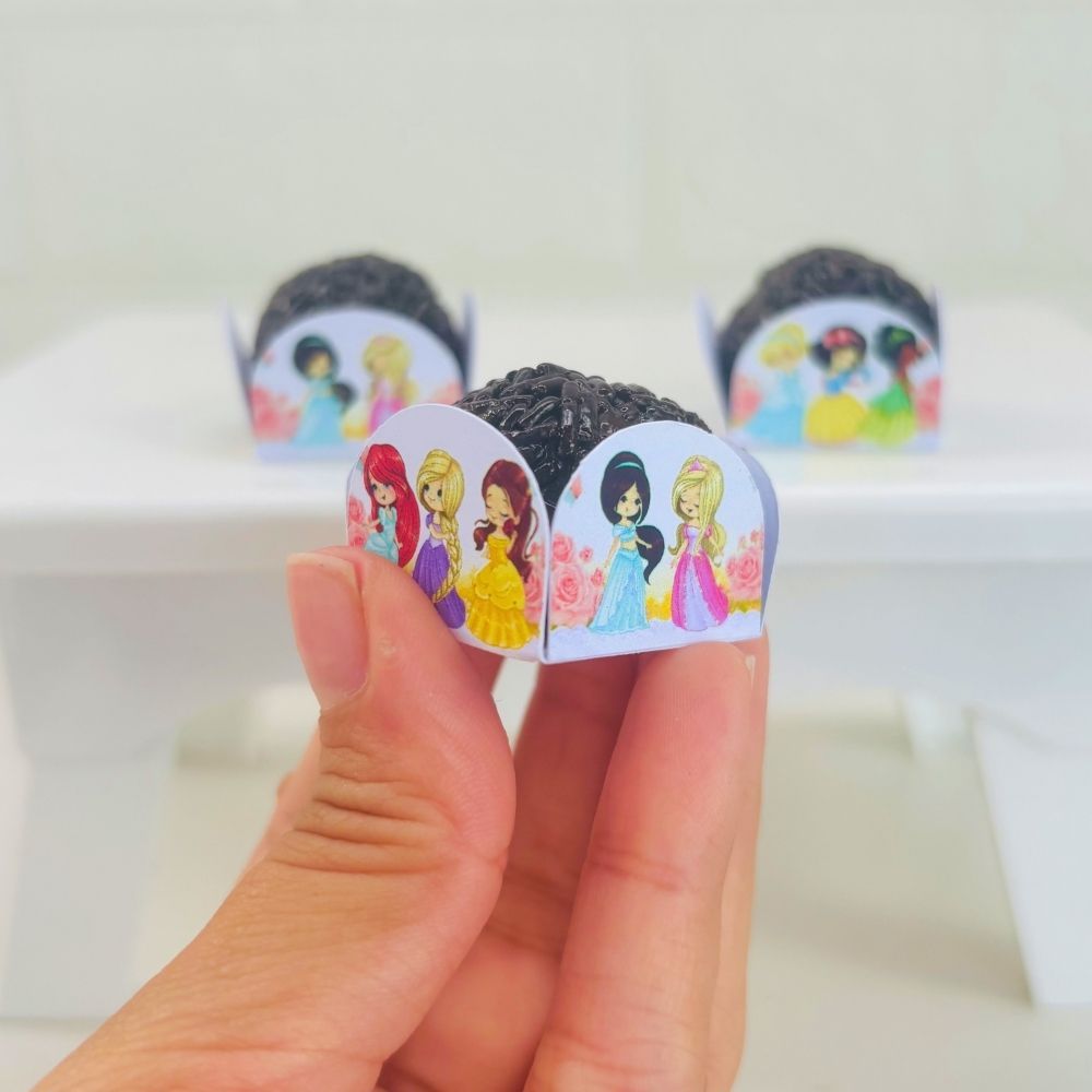 Forminha de Doces Princesas Cute / Baby / Personalizada / Lembrancinha de Festa /Aniversário