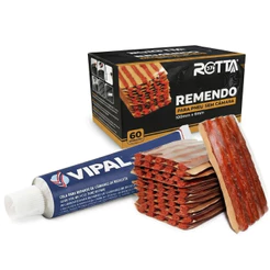 Kit Reparo Pneu Sem Câmara – Cola BV 02 + Remendo Refil Rotta
