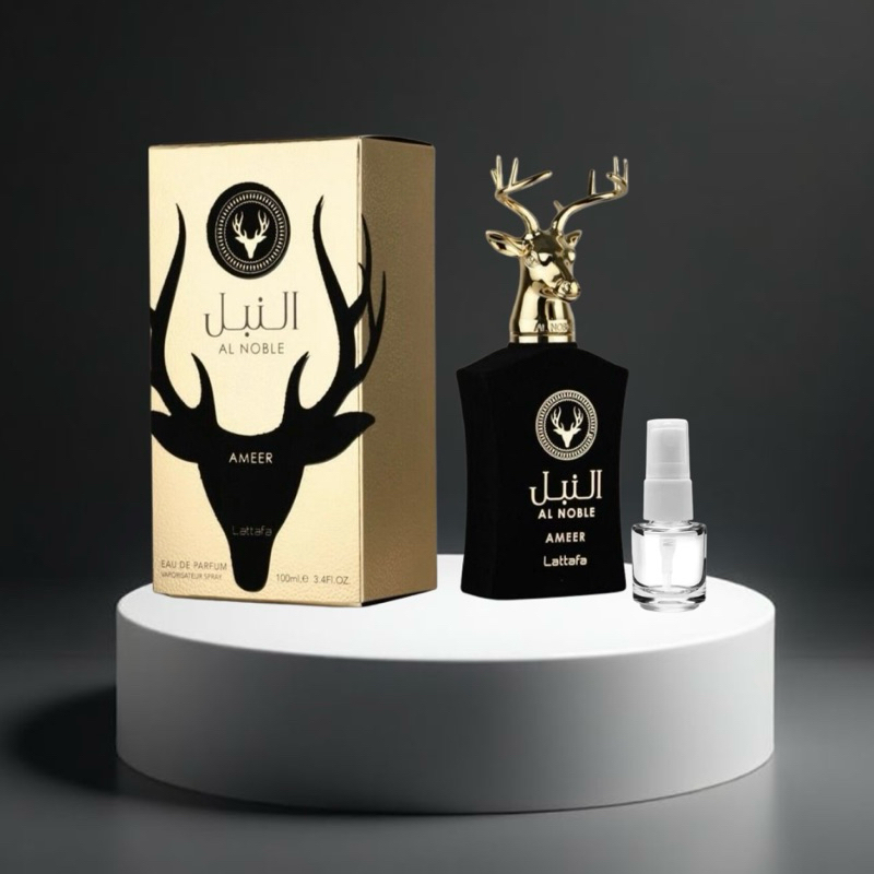Perfume Unissex Arabe Al Noble Ameer lattafa 10ml Perfume de bolsa Perfume para homens